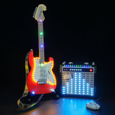 Lego Fender Stratocaster 21329 Light Kit